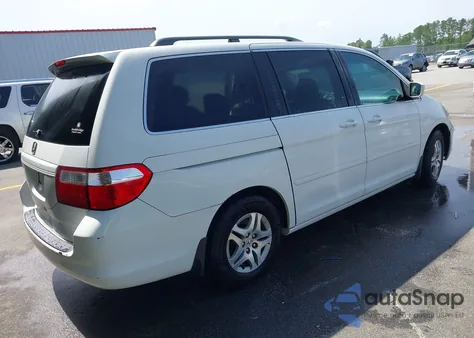 2006 Honda Odyssey Ex-L из США, поврежденный, VIN 5FNRL38696B080353